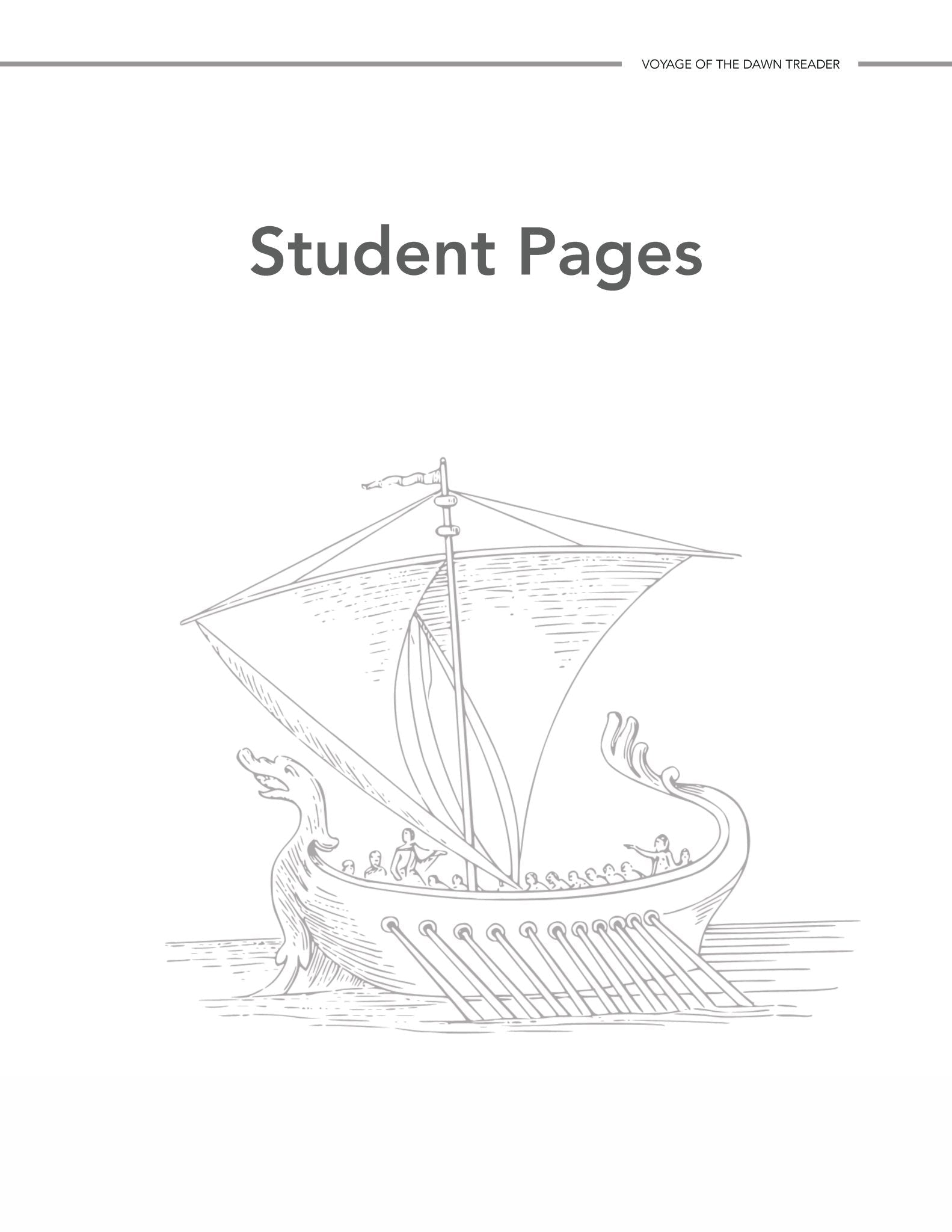 Voyage of the Dawn Treader Language Arts Together - Homeschool Better Together