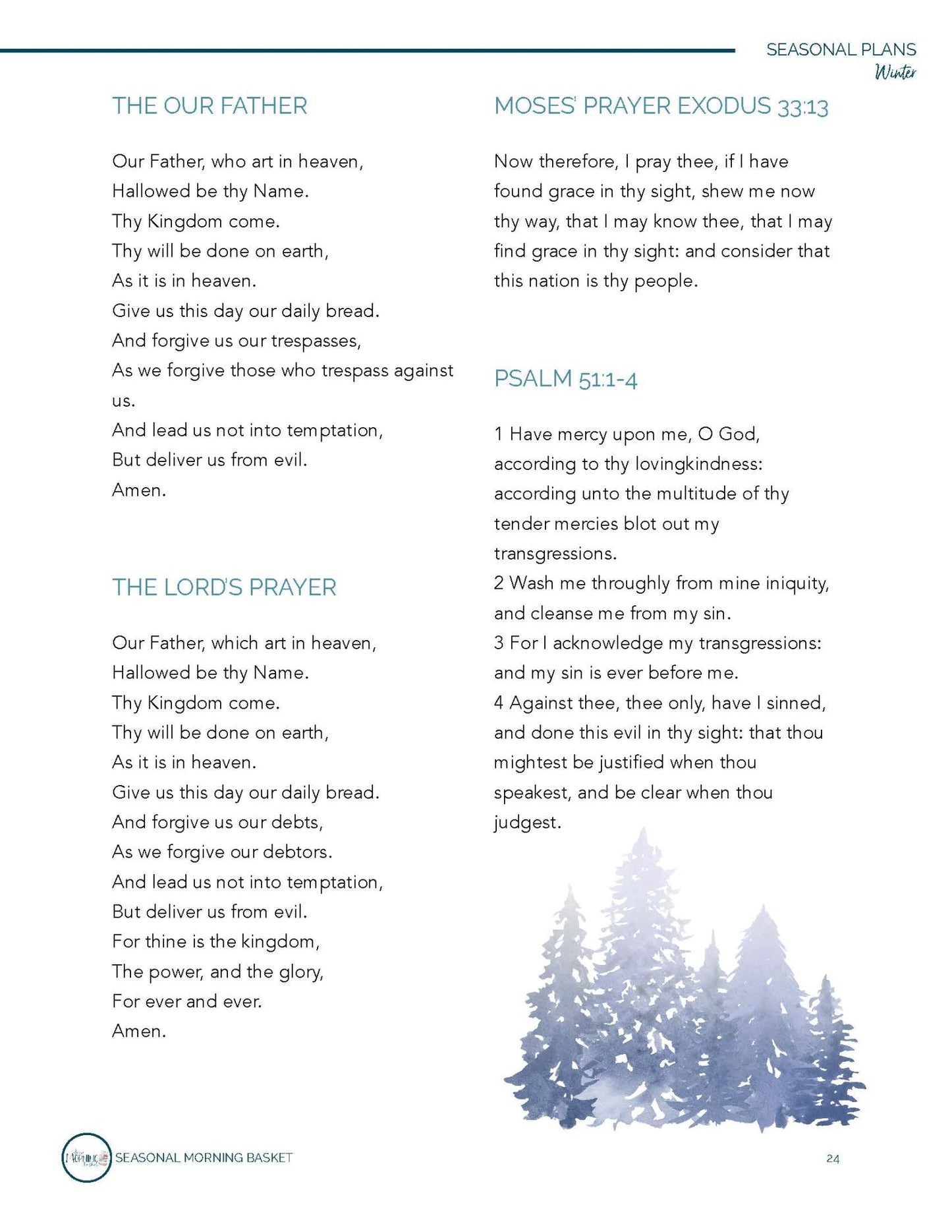 Winter Morning Time Plans - Homeschool Better Together