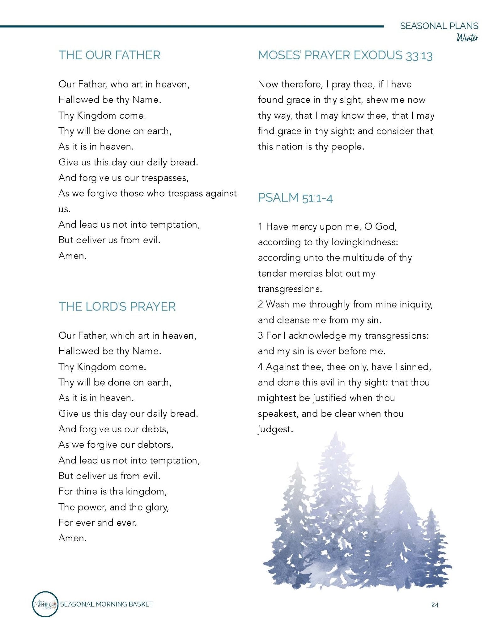 Winter Morning Time Plans - Homeschool Better Together