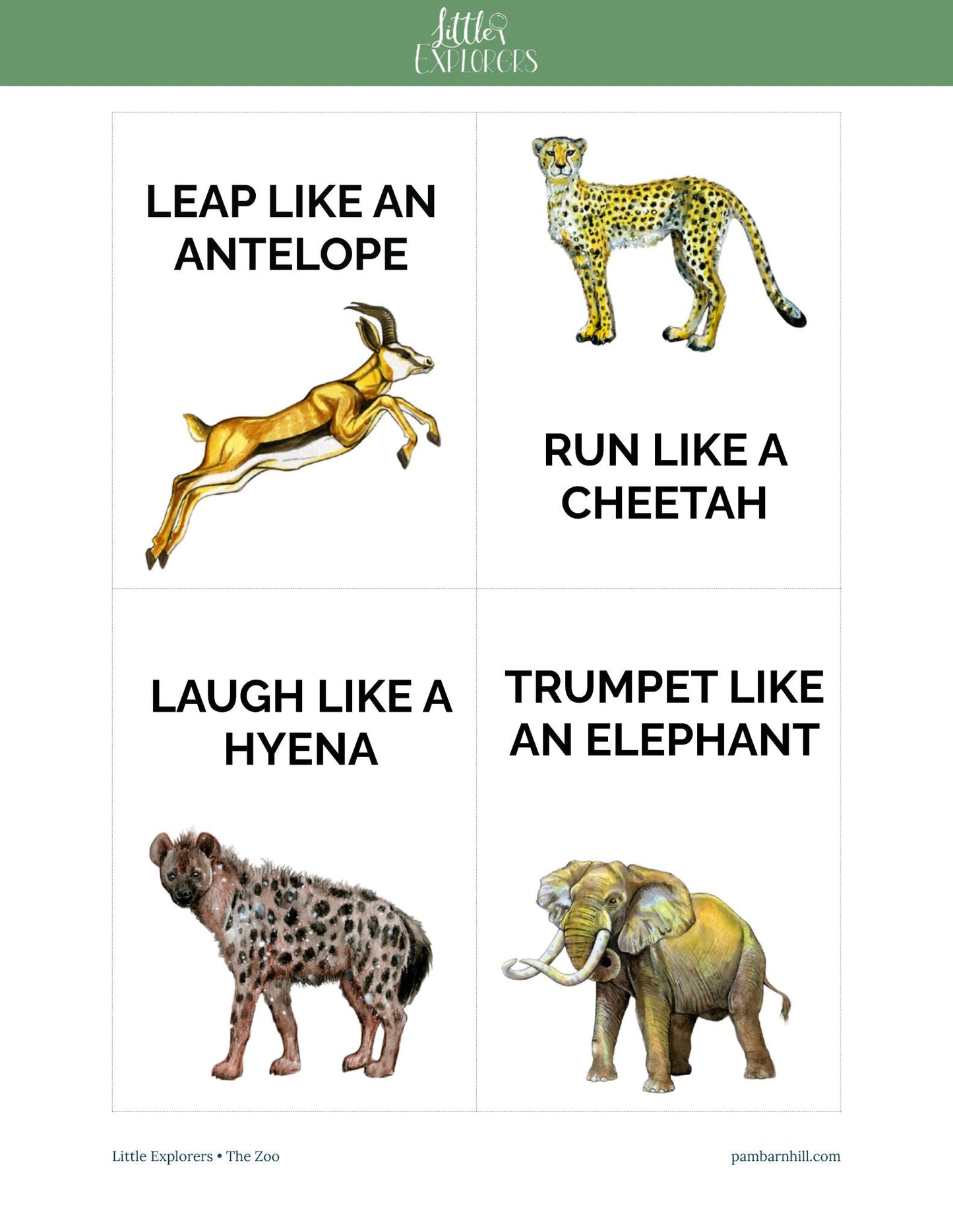 Zoo Little Explorers - Homeschool Better Together