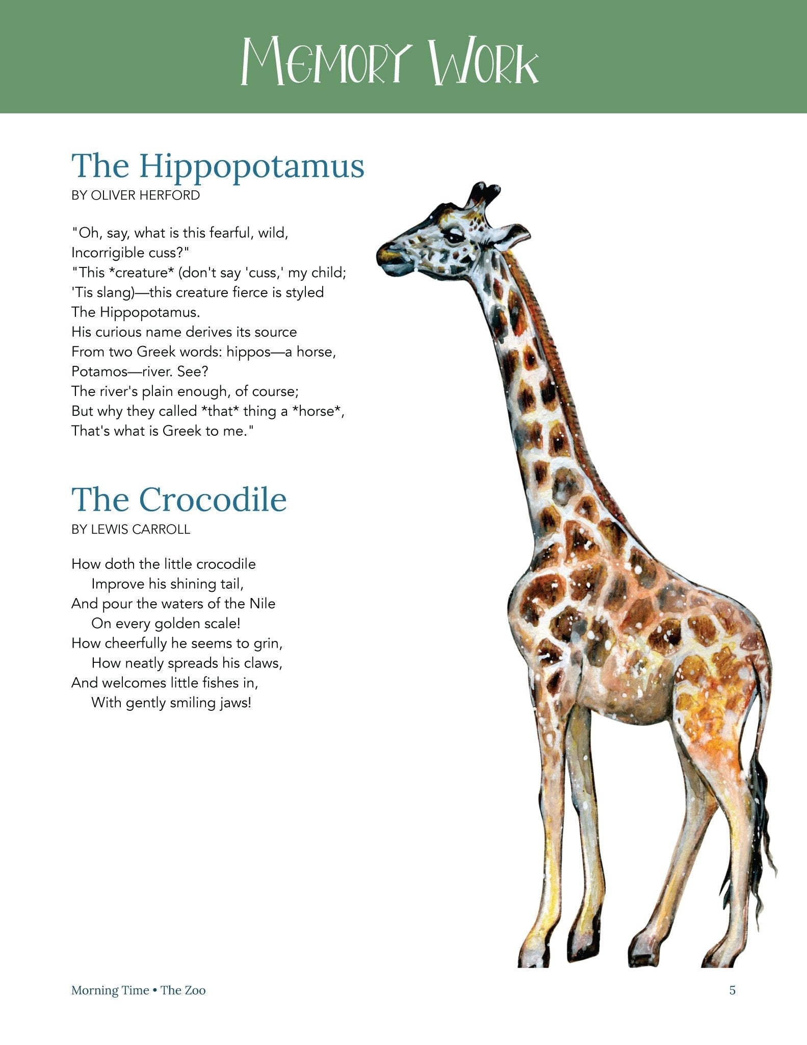 Zoo Wonder Studies - Homeschool Better Together