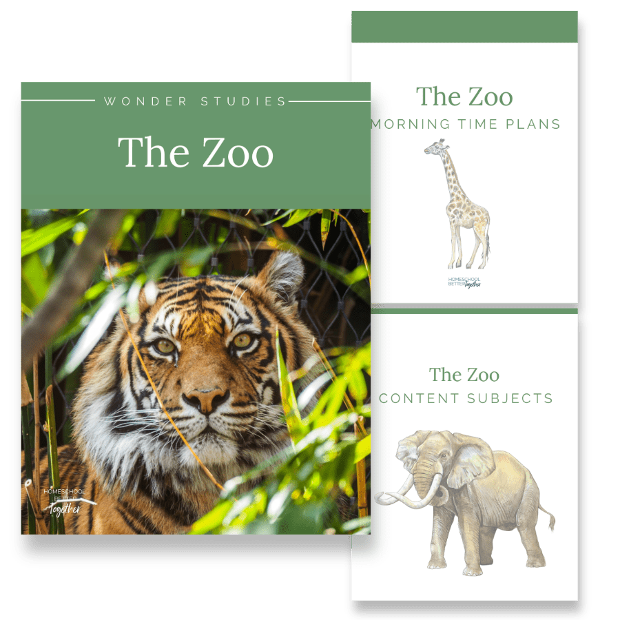 Zoo Wonder Studies - Homeschool Better Together