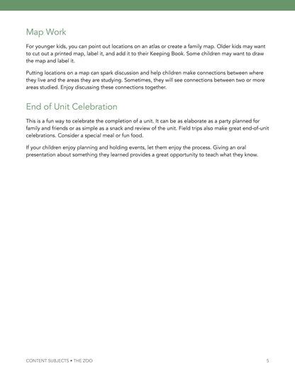 Zoo Wonder Studies - Homeschool Better Together