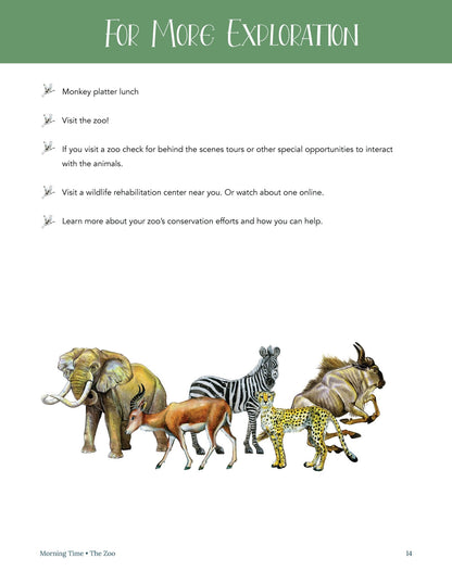 Zoo Wonder Studies - Homeschool Better Together