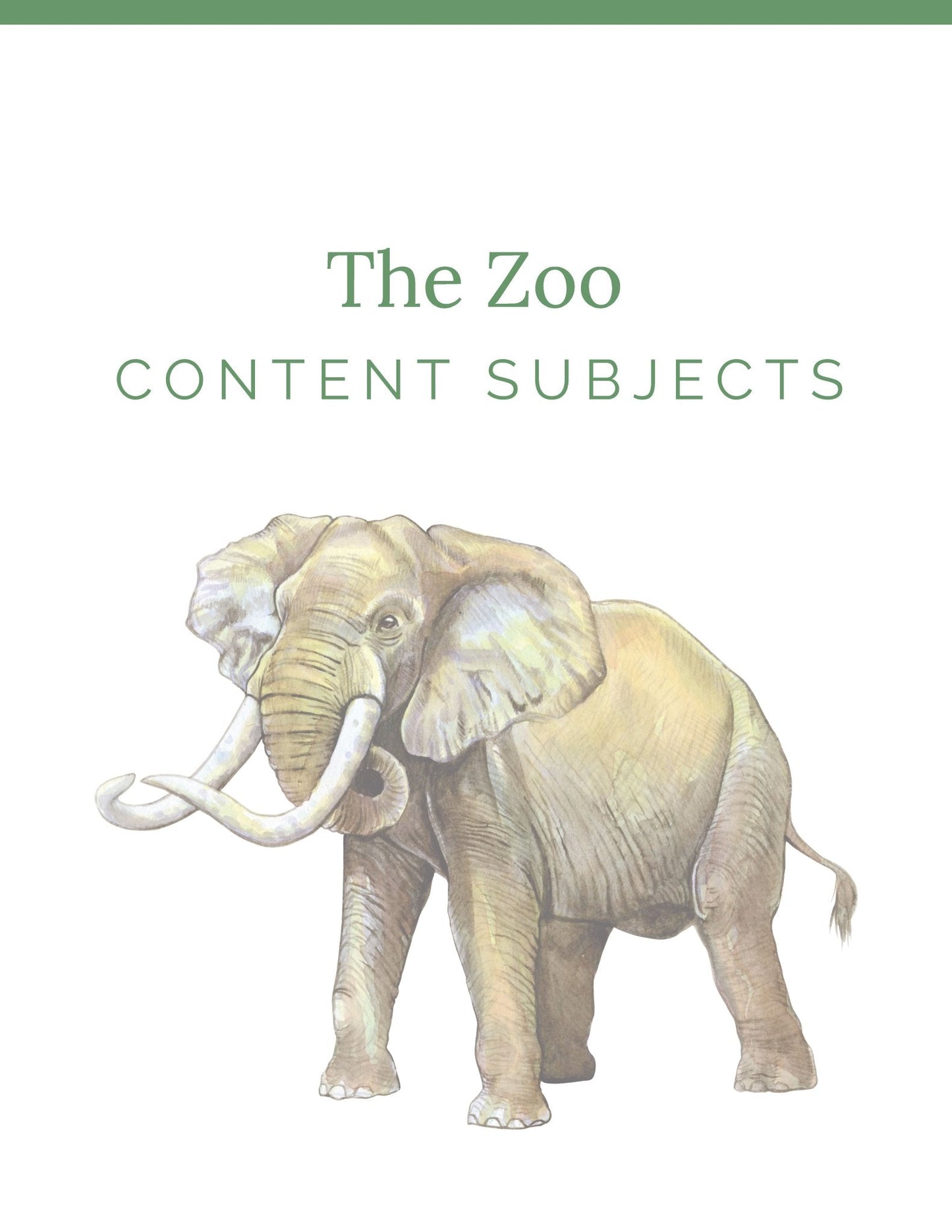 Zoo Wonder Studies - Homeschool Better Together