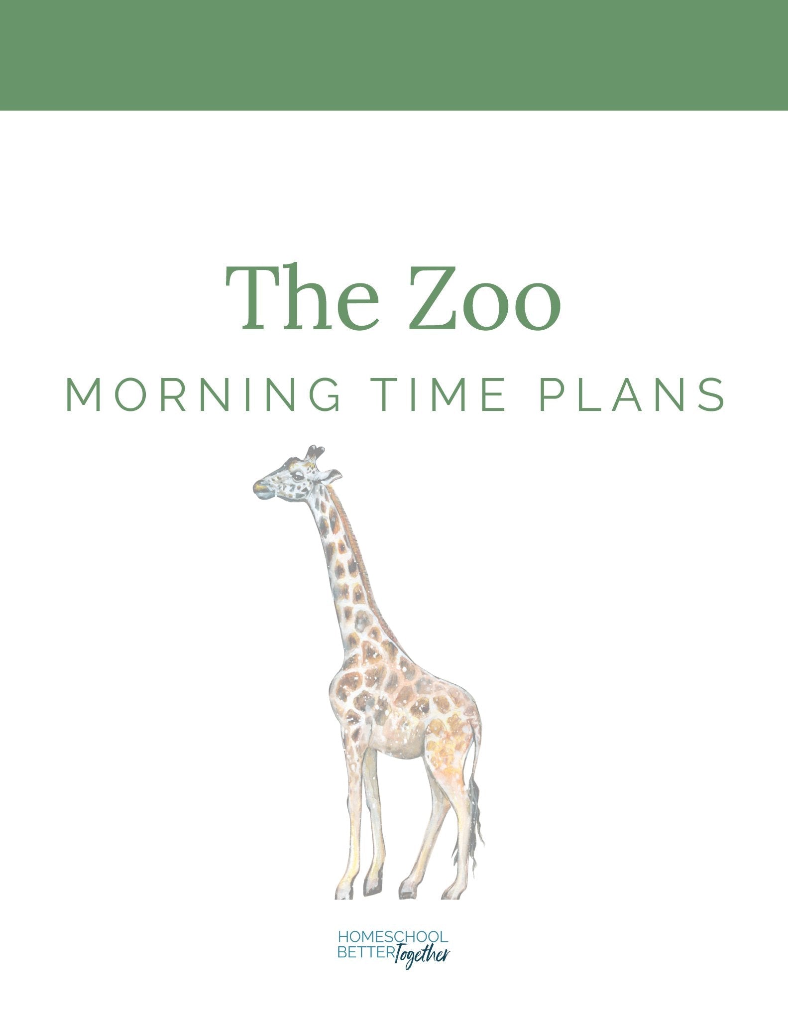 Zoo Wonder Studies - Homeschool Better Together