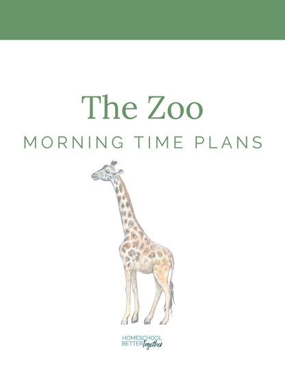 Zoo Wonder Studies - Homeschool Better Together